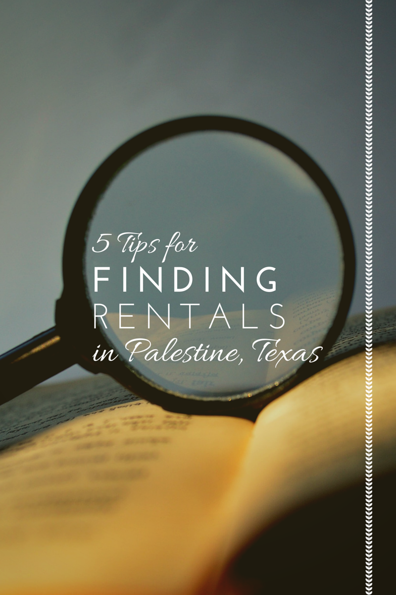 5 Tips To Finding Rental Property in Palestine, Texas Buy Palestine