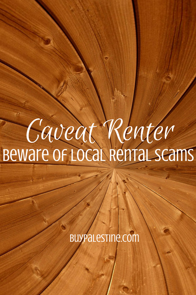 caveat renter beware of local rental scams