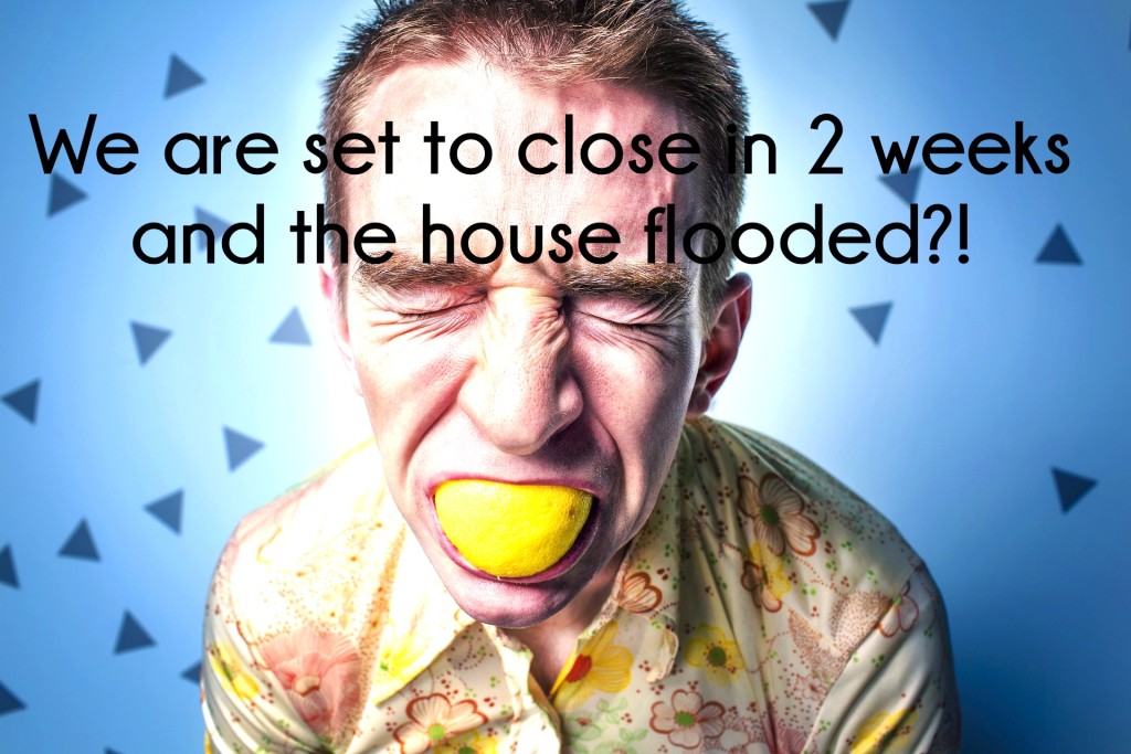 Disaster During a Contract- Property Damage Before Closing and How to Stay Sane emotions real estate