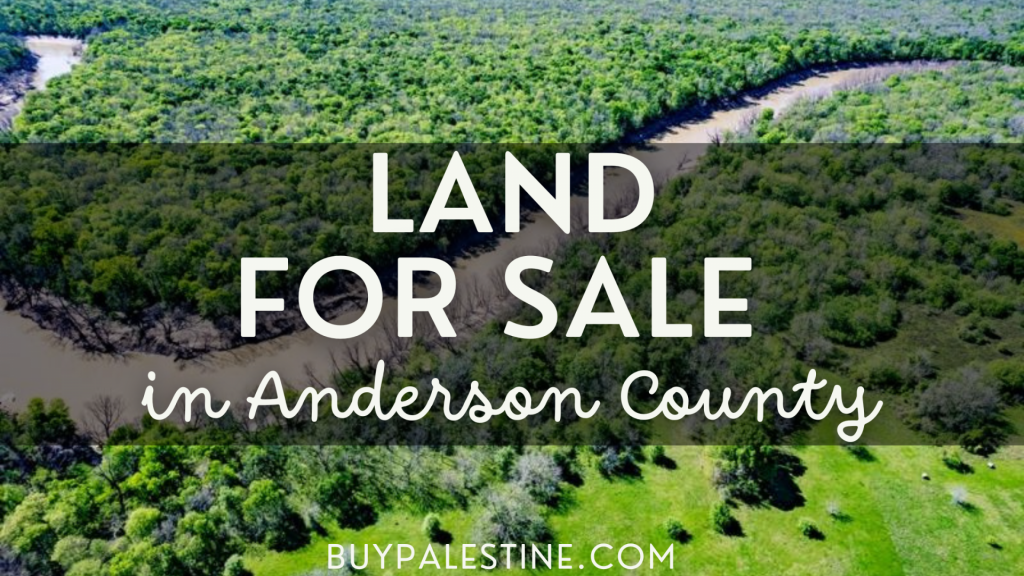 Land for Sale in Anderson County Texas