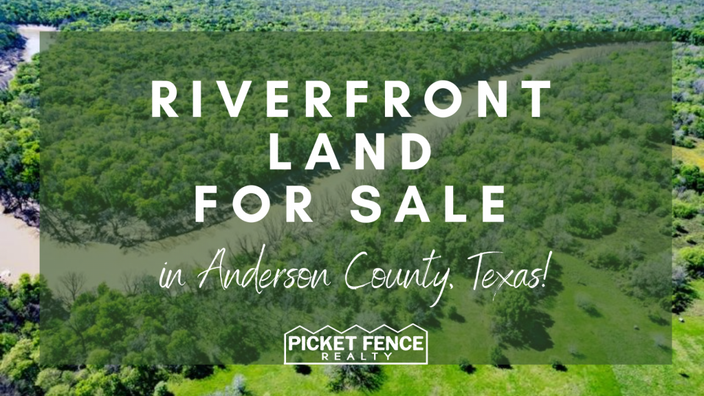 Trinity Riverfront Land For Sale in Anderson County Tx Buy Palestine